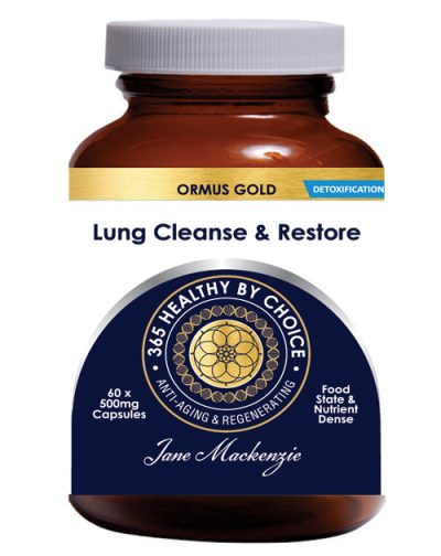 Lung Cleanse & Restore 60 Caps - 365 Healthy By Choice